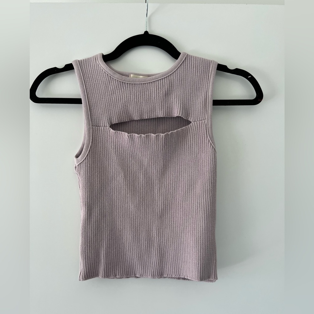 Purple tank